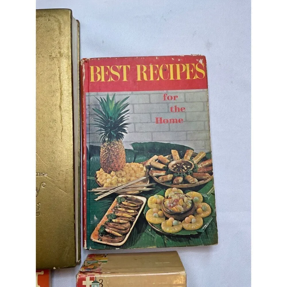 Vintage Cookbook Lot Better Homes‎ Golden Wokcraft Wonderful World of Cooking